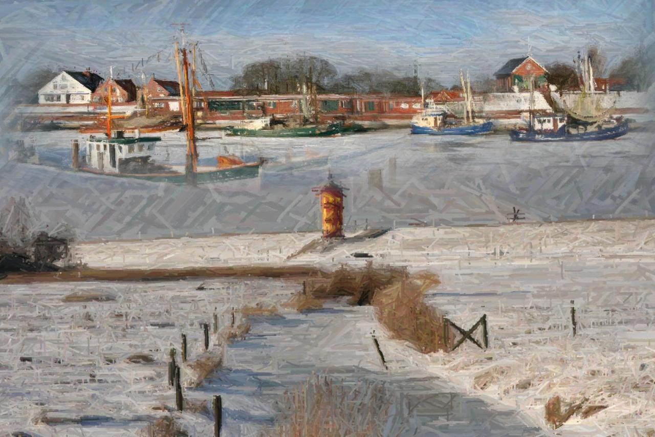 Huus Ant Deep Og Greetsiel Daire Krummhörn Dış mekan fotoğraf